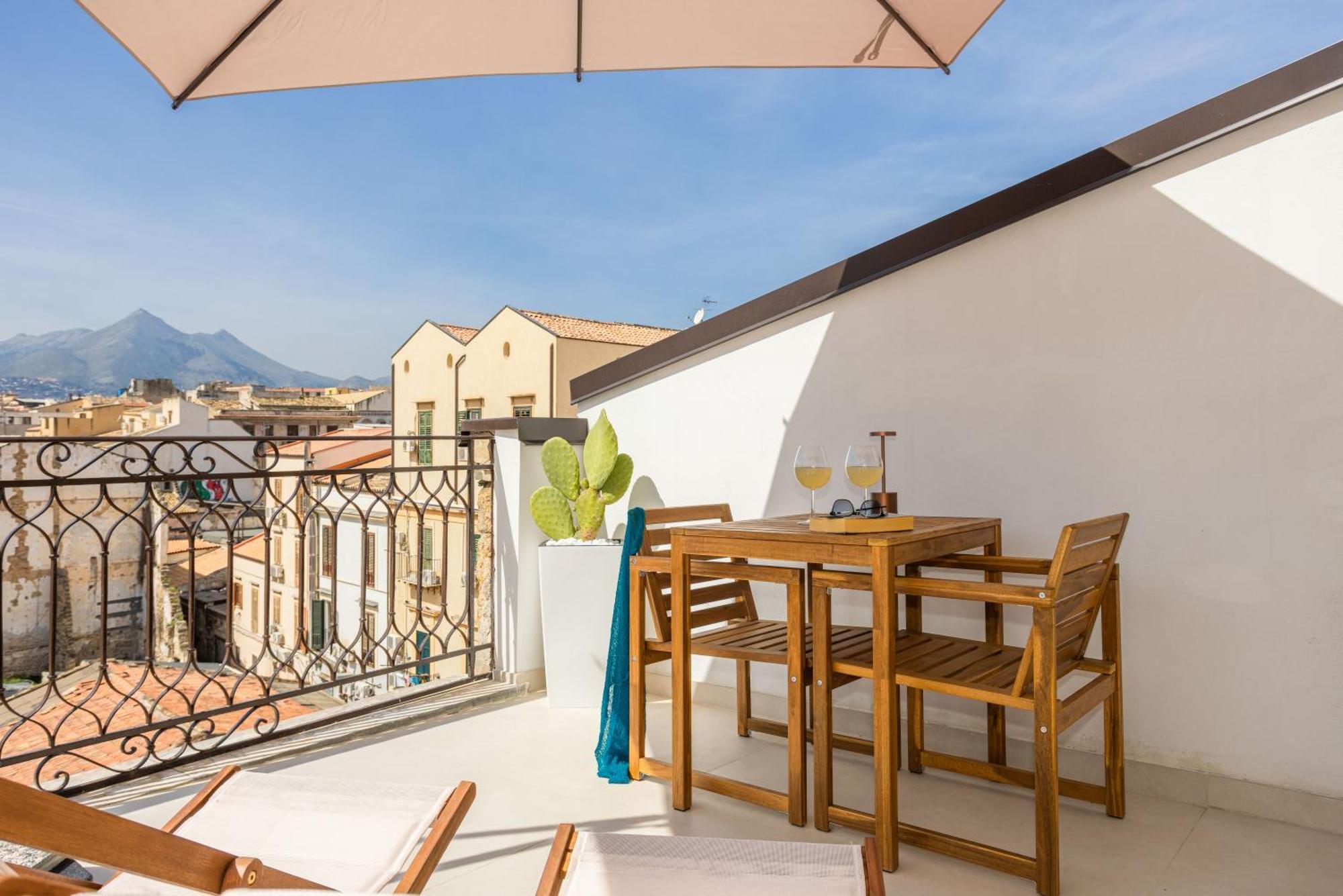 Le Terrazze Dei Candelai "Boutique Apartments" Palermo Exteriör bild